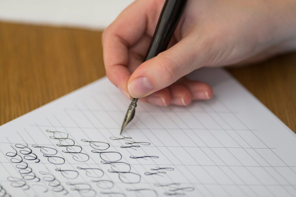 calligraphy calligraphy - a low cost hobby
