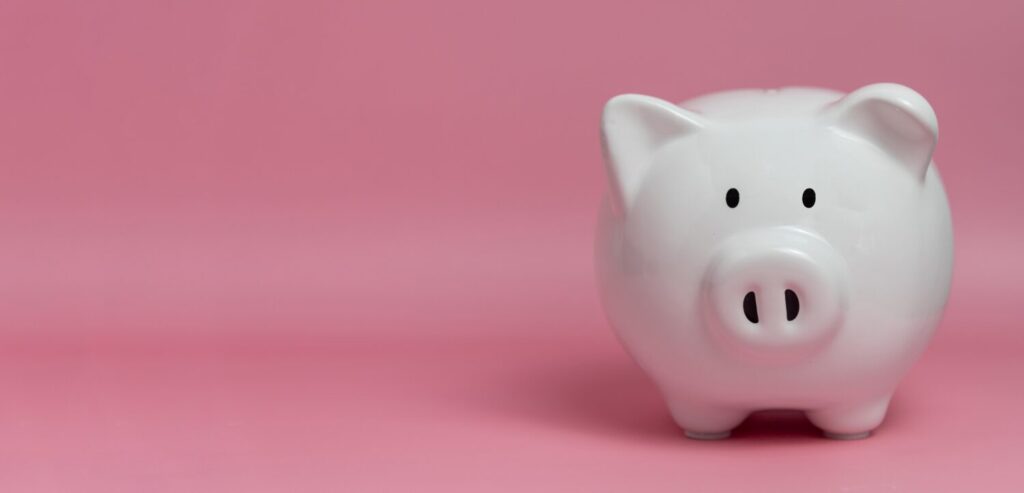 piggy bank pink