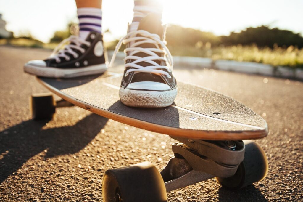 skateboard skateboarding - low cost exciting activity
