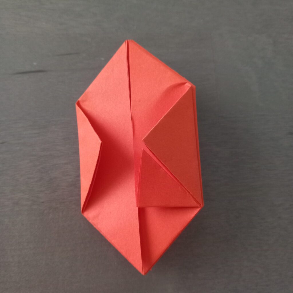 lantern origami step 11 Step 9: