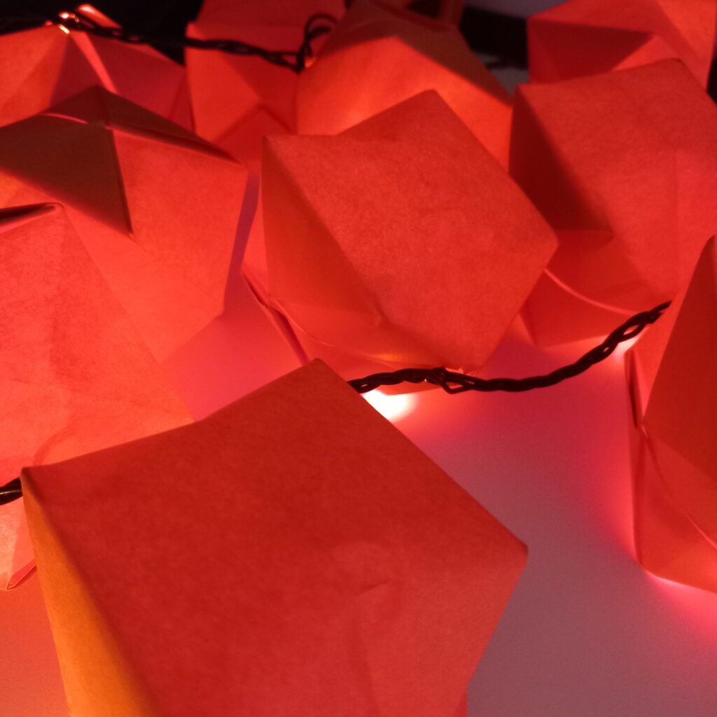 lanterns 10 DIY origami string lights for cozy fall home decor